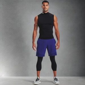 Under Armour Men's HeatGear Compression Mock Sleeveless UA Compression Shirts